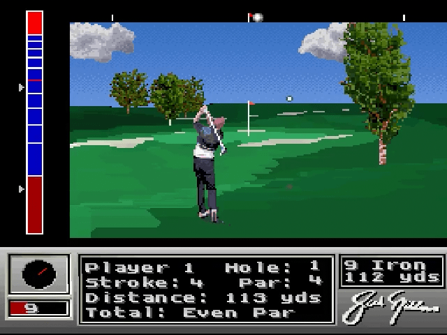 Jack Nicklaus Golf screenshot 3 for Super Nintendo